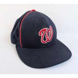 Vintage Washington Senators Hat Wool Fitted Size 7 Roman Pro USA‎ Made 70s MLB